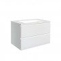 Revive Matte White Wall Hung 750 Vanity Cabinet Only